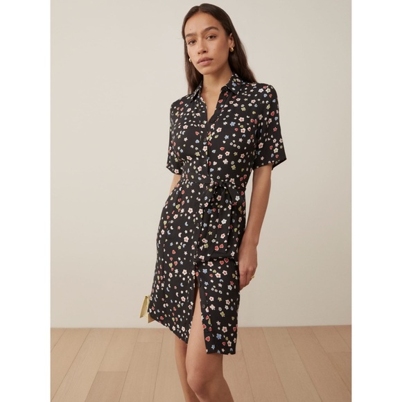 Reformation Loveland Dress - Lucky Charms - size 0 - Picture 3 of 5